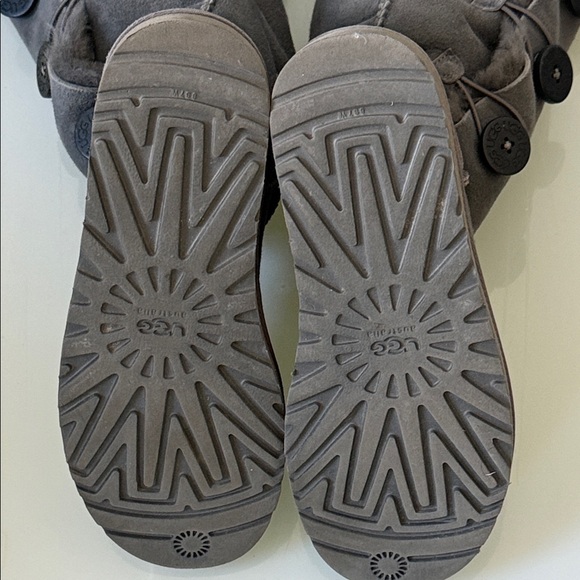 UGG Charcoal Shearling Boots - Picture 8 of 10